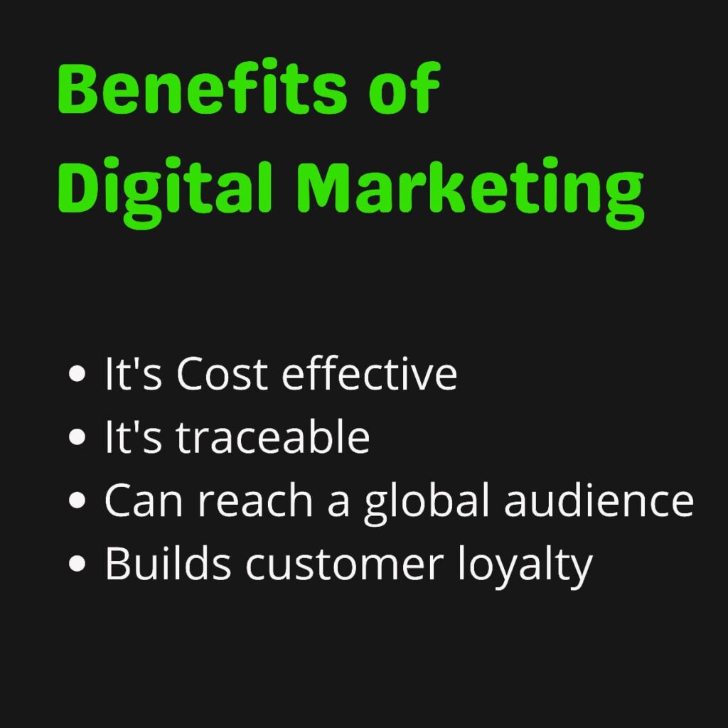 benefits of digital marketing