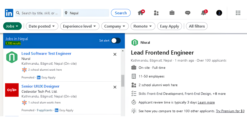 jobs in nepal